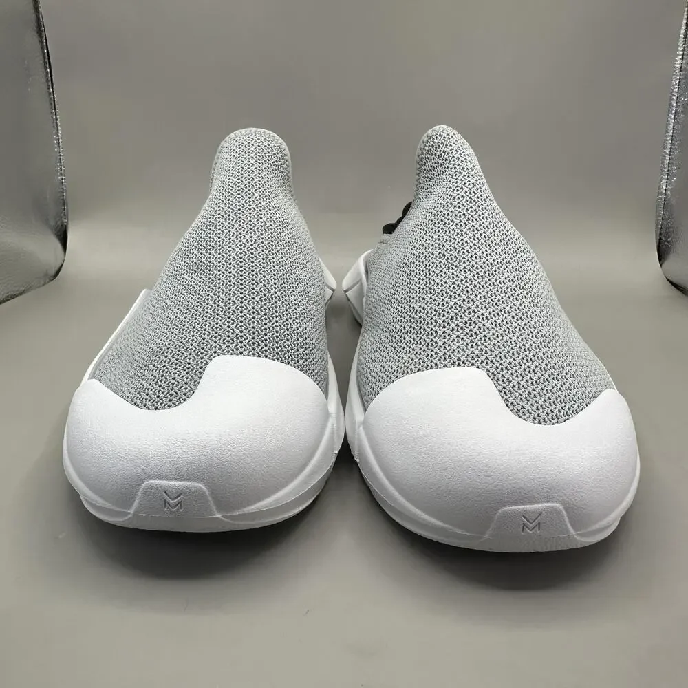 MUVEZ Dual Sole Slippers Shoes Mens Size 13 Gray Mesh Slip On Mule Comfort